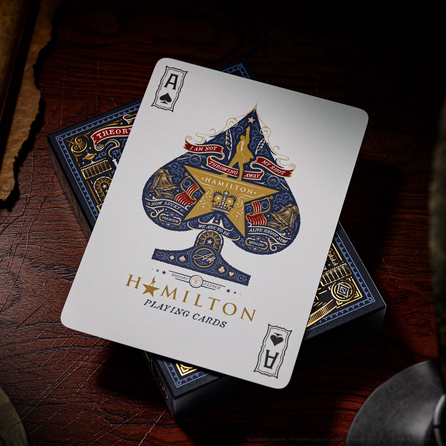 Cartes à jouer Hamilton par theory11