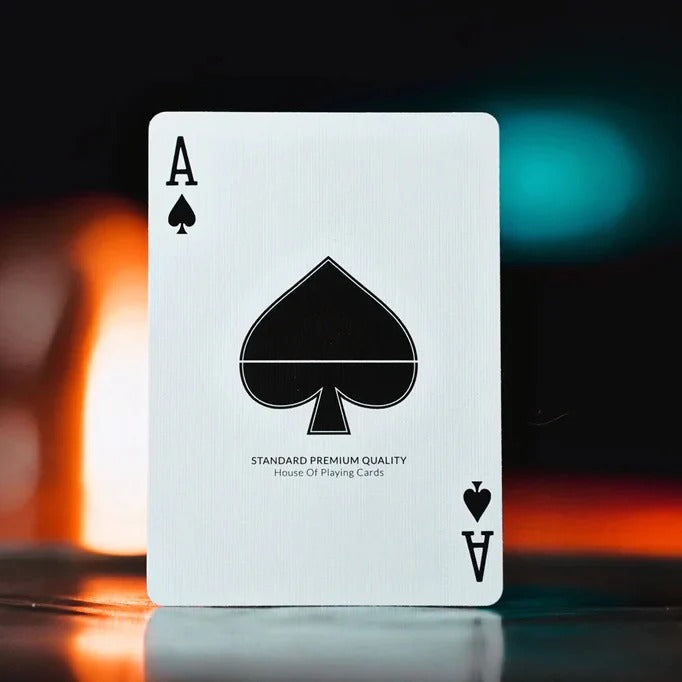 NOC3000X3 : Black/Orange (Human) Playing Cards By NOC