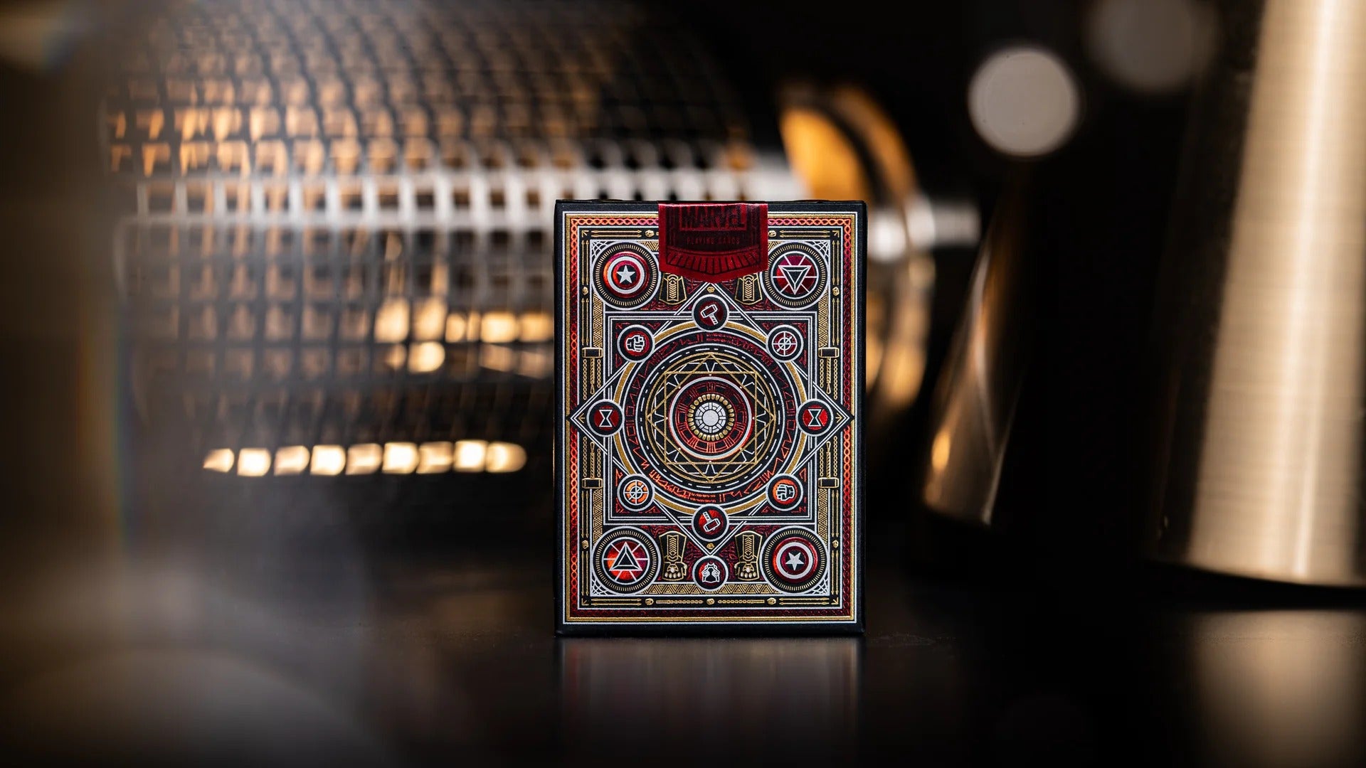 Avengers: (Red Edition) Playing Cards by Theory11