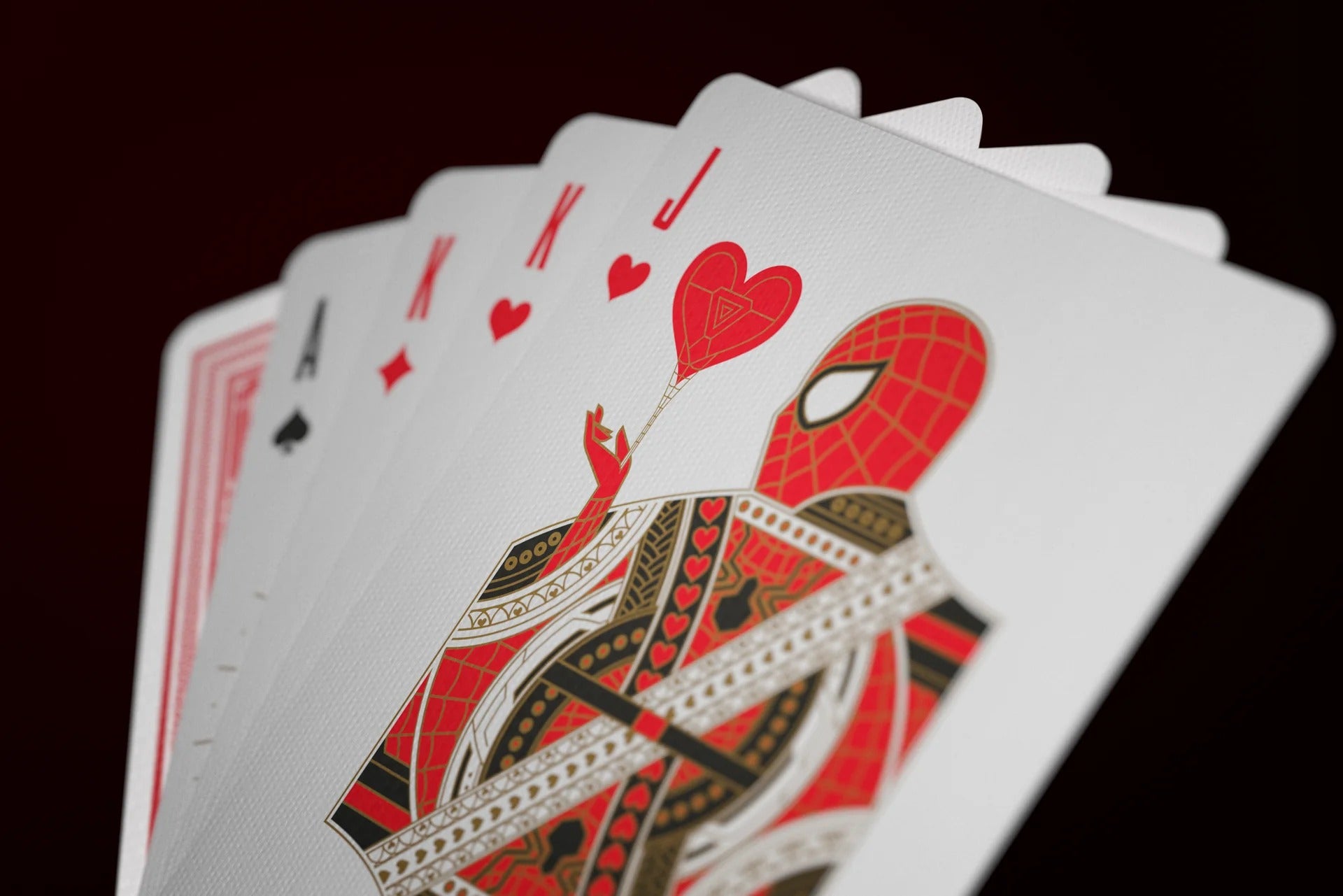 Avengers: (Red Edition) Playing Cards by Theory11