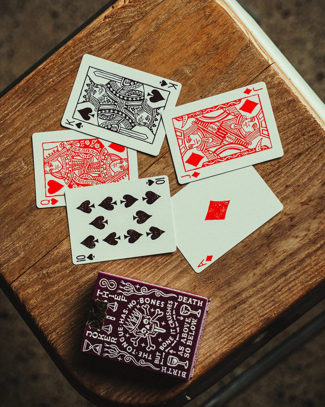 Crown: Royal Purple Edition Playing Cards - Joker & The Thief