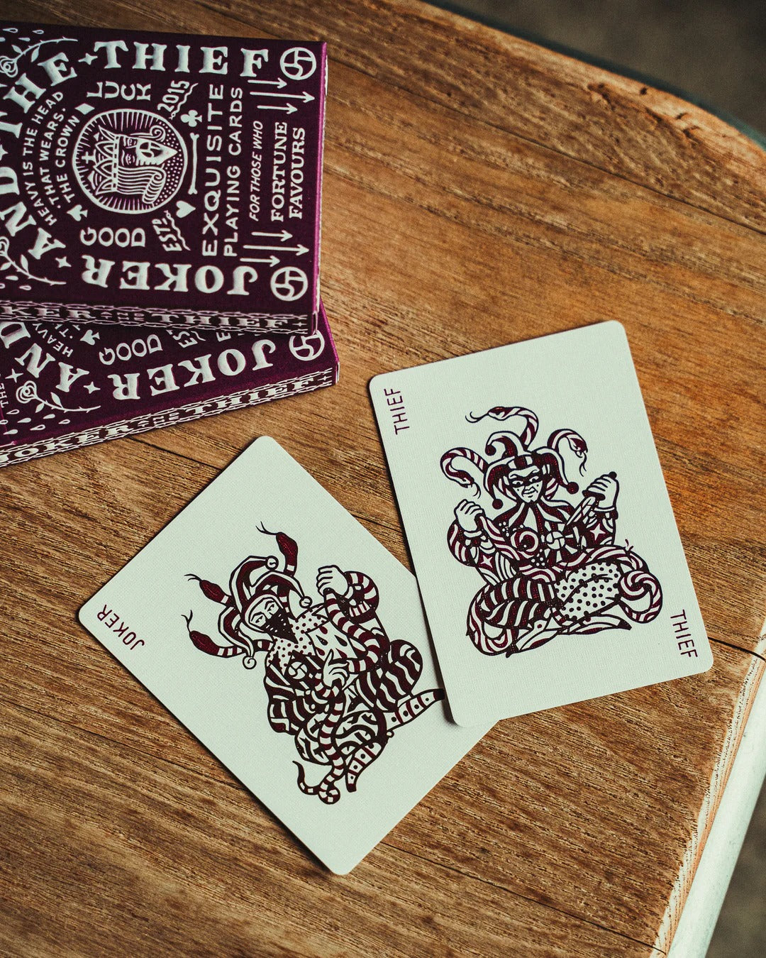 Crown: Royal Purple Edition Playing Cards - Joker & The Thief