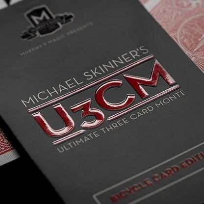 Michael Skinner's Ultimate 3 Card Monte (Red) by Murphy's Magic