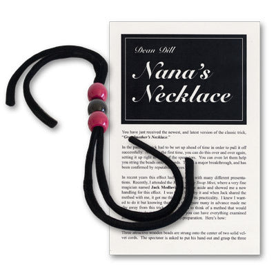 Nana's Necklace (Black) by Dean Dill and Alan Wong