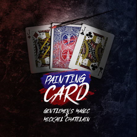 Painting Card (Red) by Mickaël Chatelain X Gentlemen's Magic