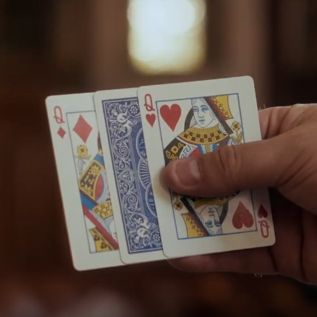 Painting Card (Red) by Mickaël Chatelain X Gentlemen's Magic