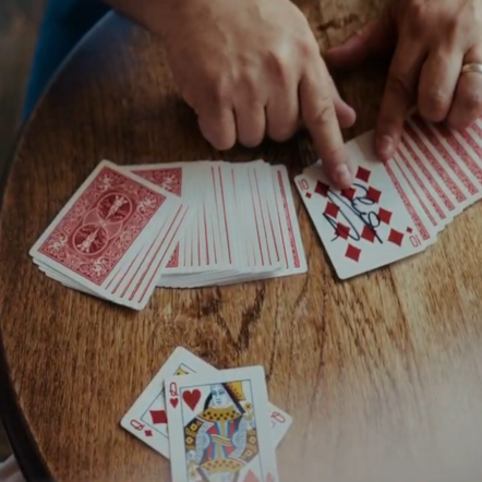 Painting Card (Red) by Mickaël Chatelain X Gentlemen's Magic