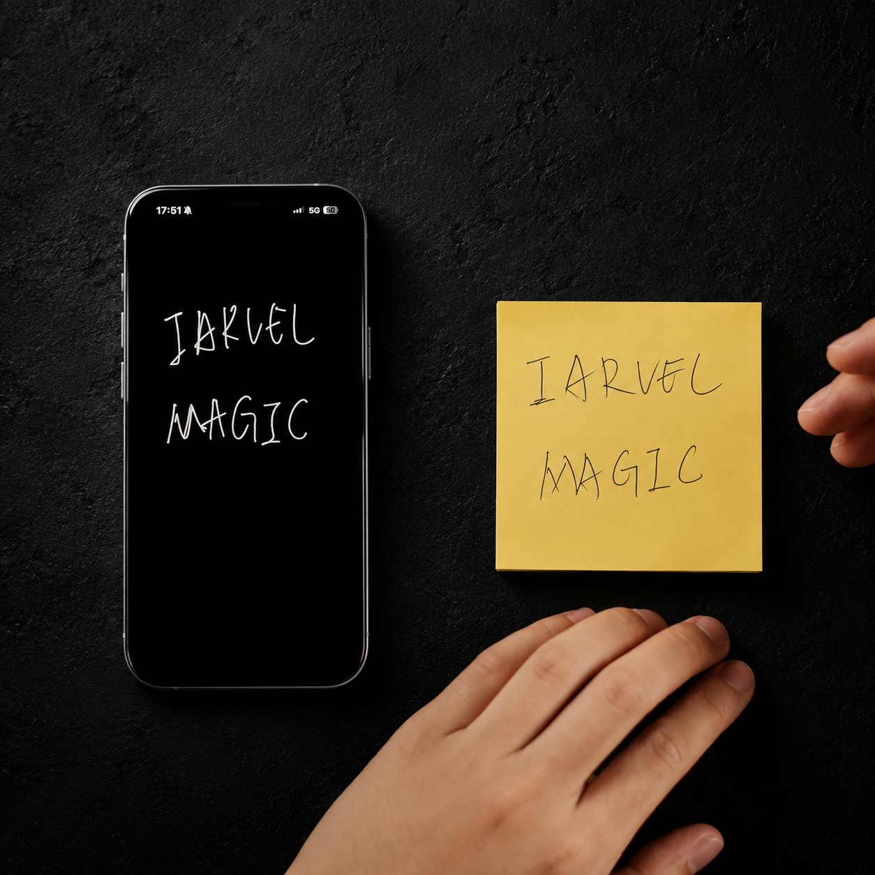The Iarvel Magic Post-It Pad (Yellow) by Iarvel Magic