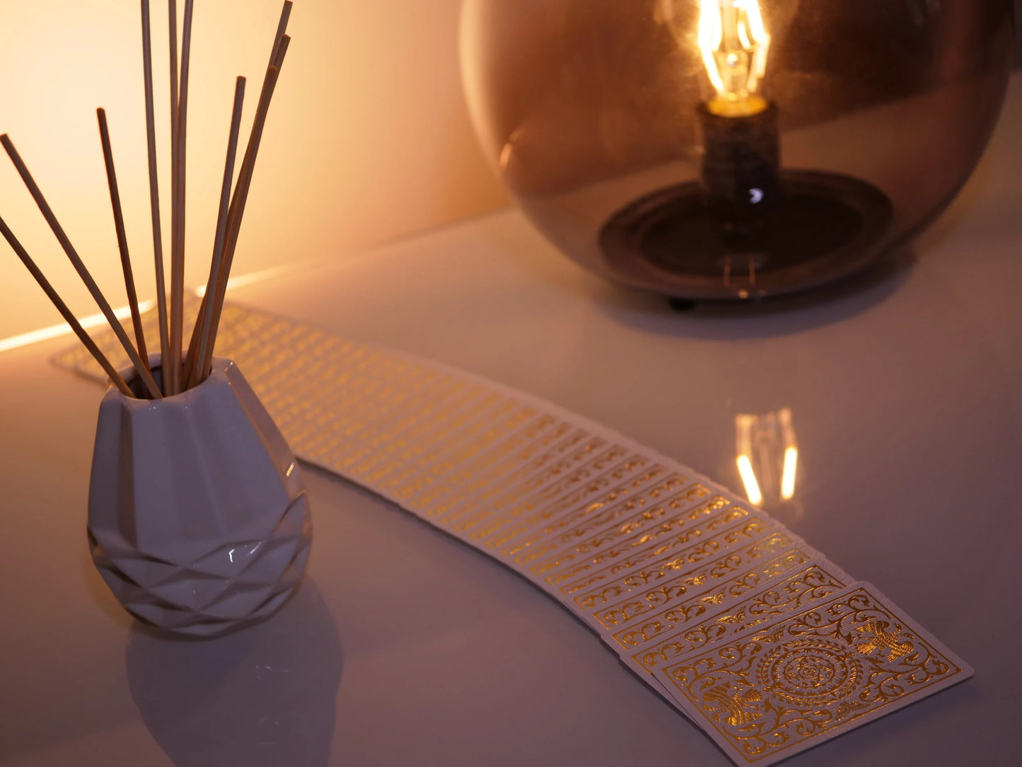 Regalia White Playing Cards by Shin Lim