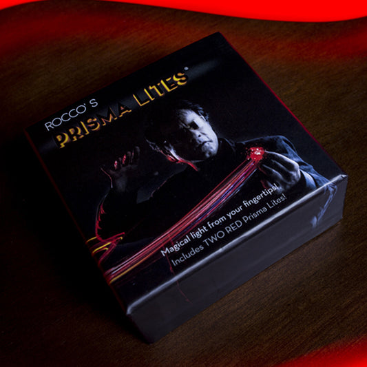 Super Bright Prisma Lites Pair (Red) by Rocco