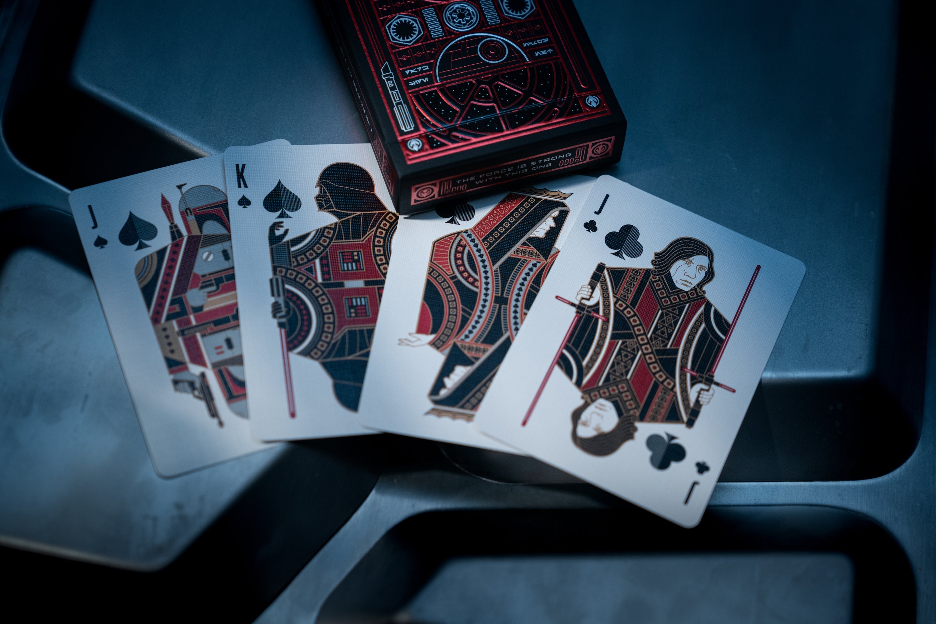 Star Wars Dark Side (RED) Theory11 Playing Cards - The Sleight Co.