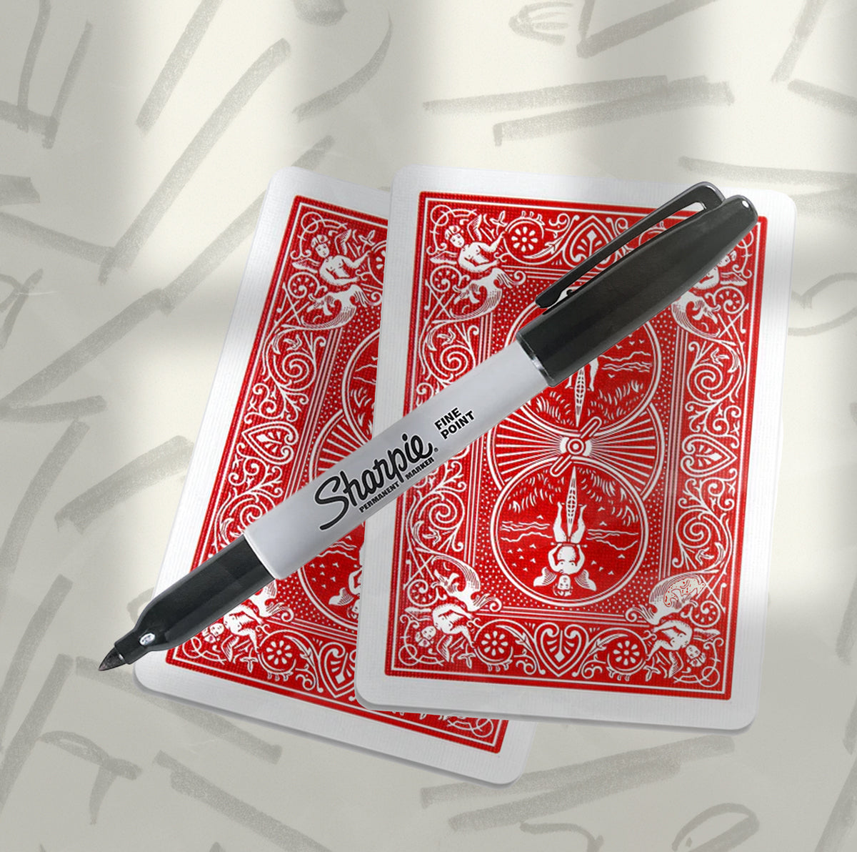 Marqueur Permanent Pointe Fine Sharpie® (Noir)