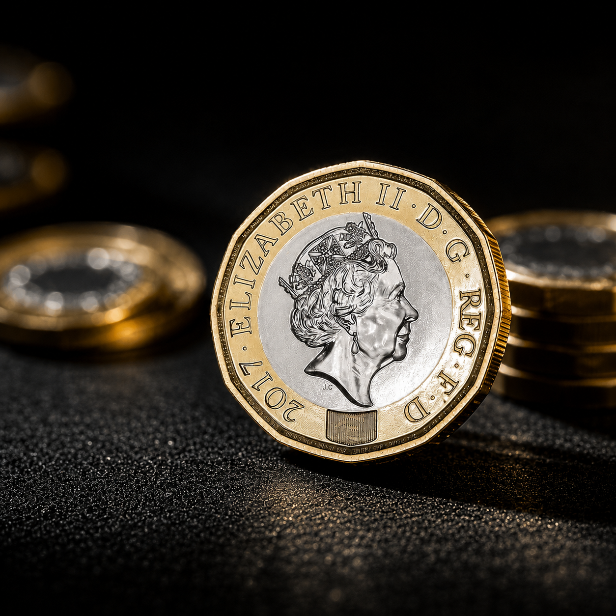 Split Coin £1 By The Sleight Co