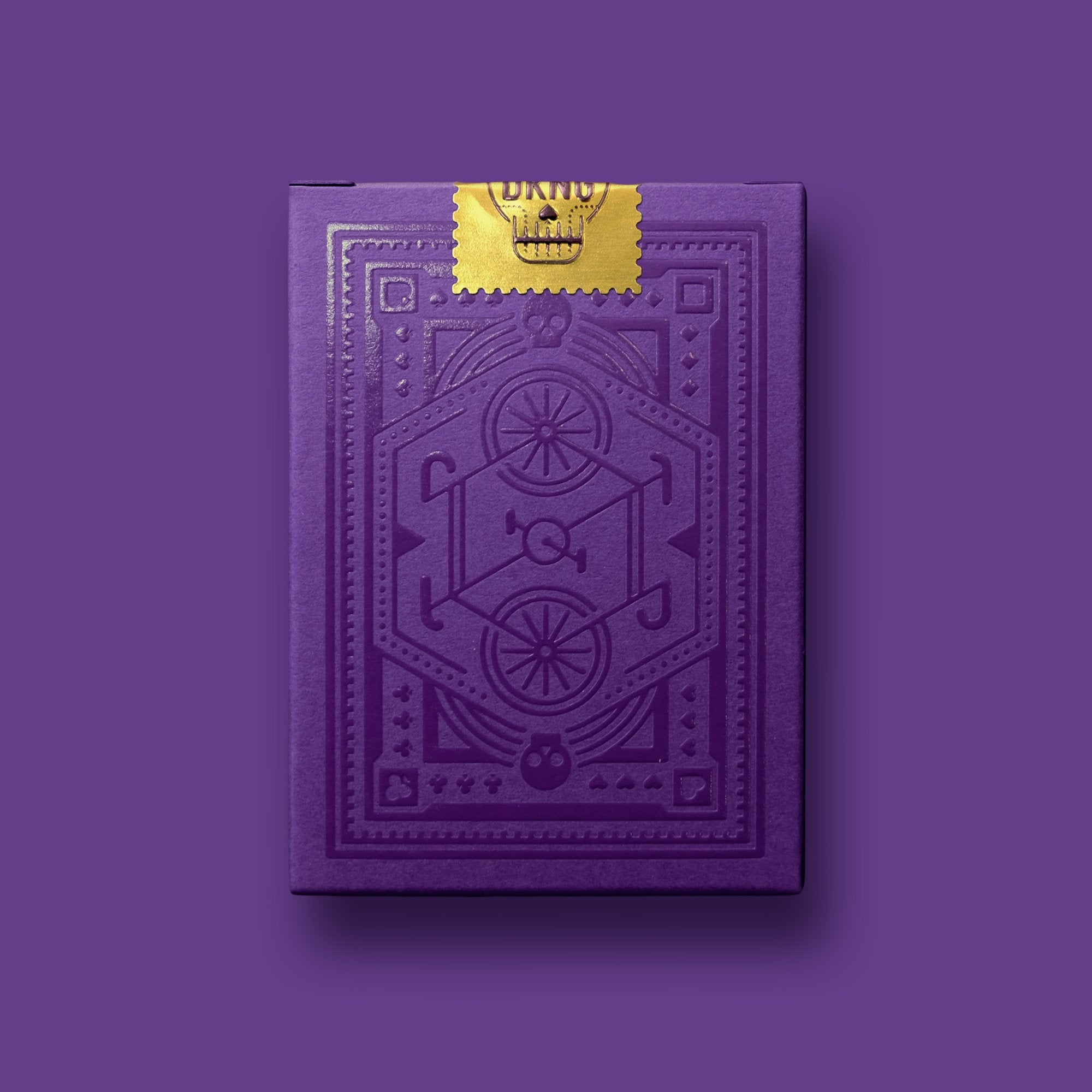 DKNG 'Purple Wheels' Playing cards