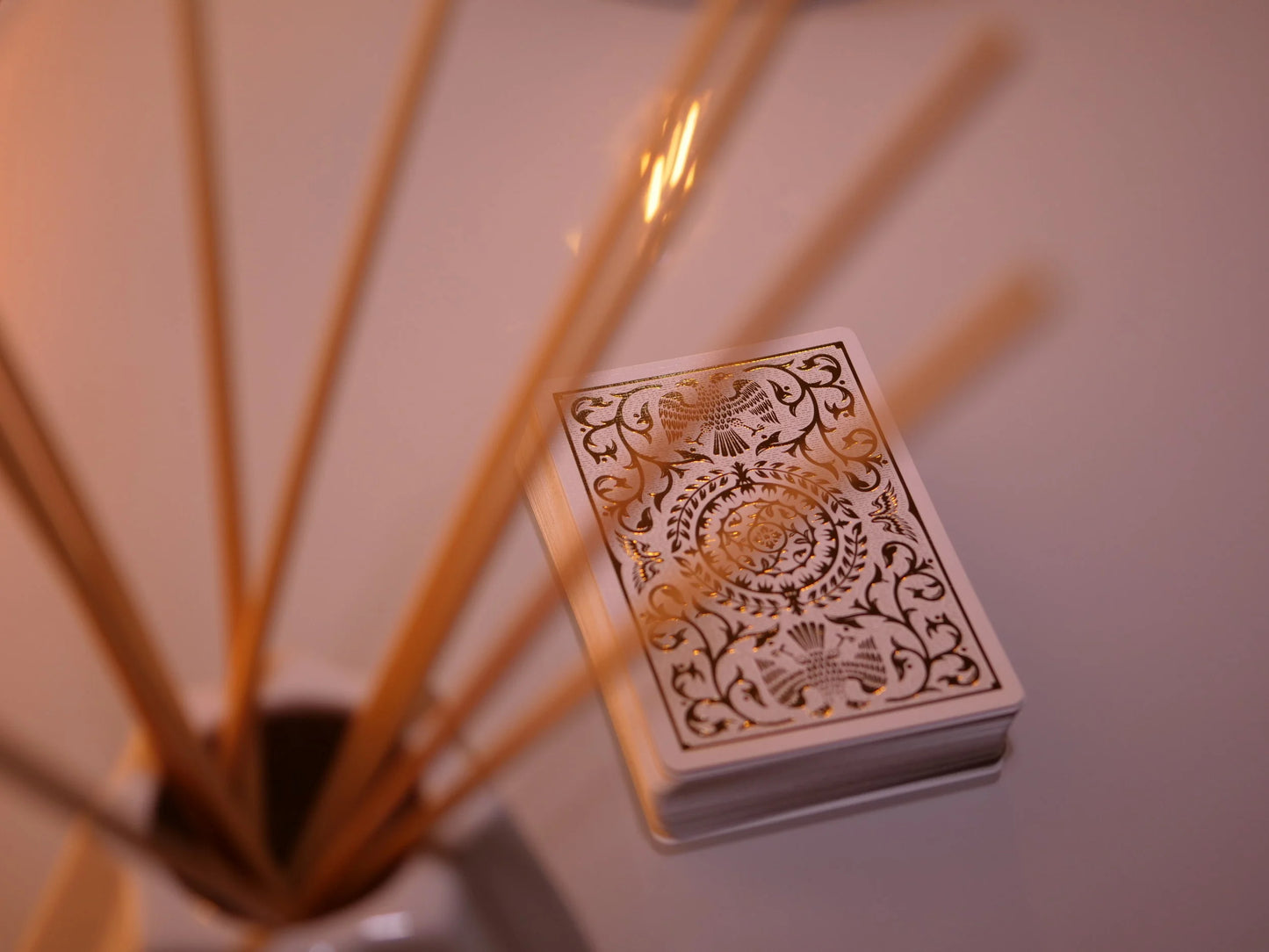 Regalia White Playing Cards by Shin Lim