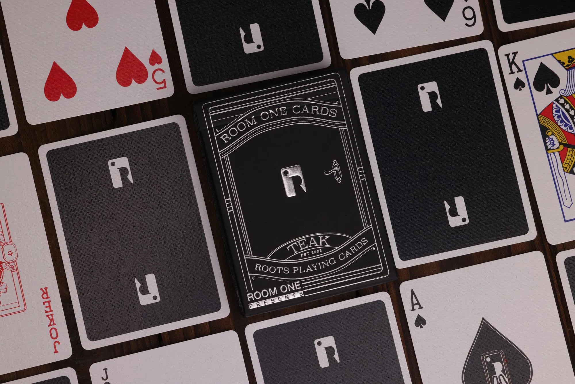 Roots Playing Cards (Teak Edition) By Room One