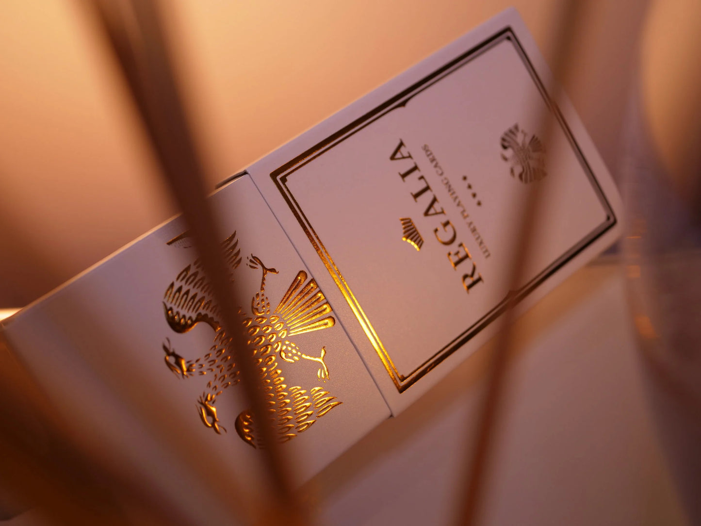 Regalia White Playing Cards by Shin Lim