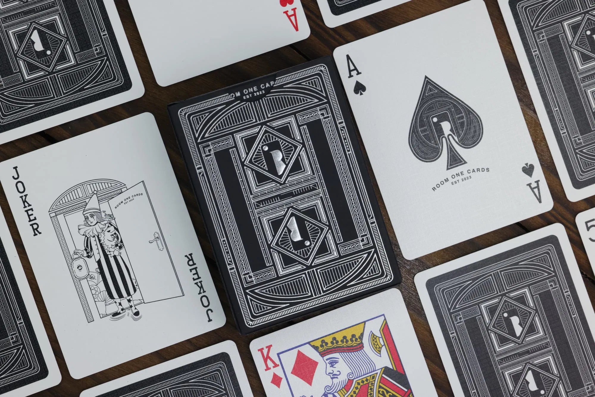 Roots Playing Cards (Walnut Edition) By Room One